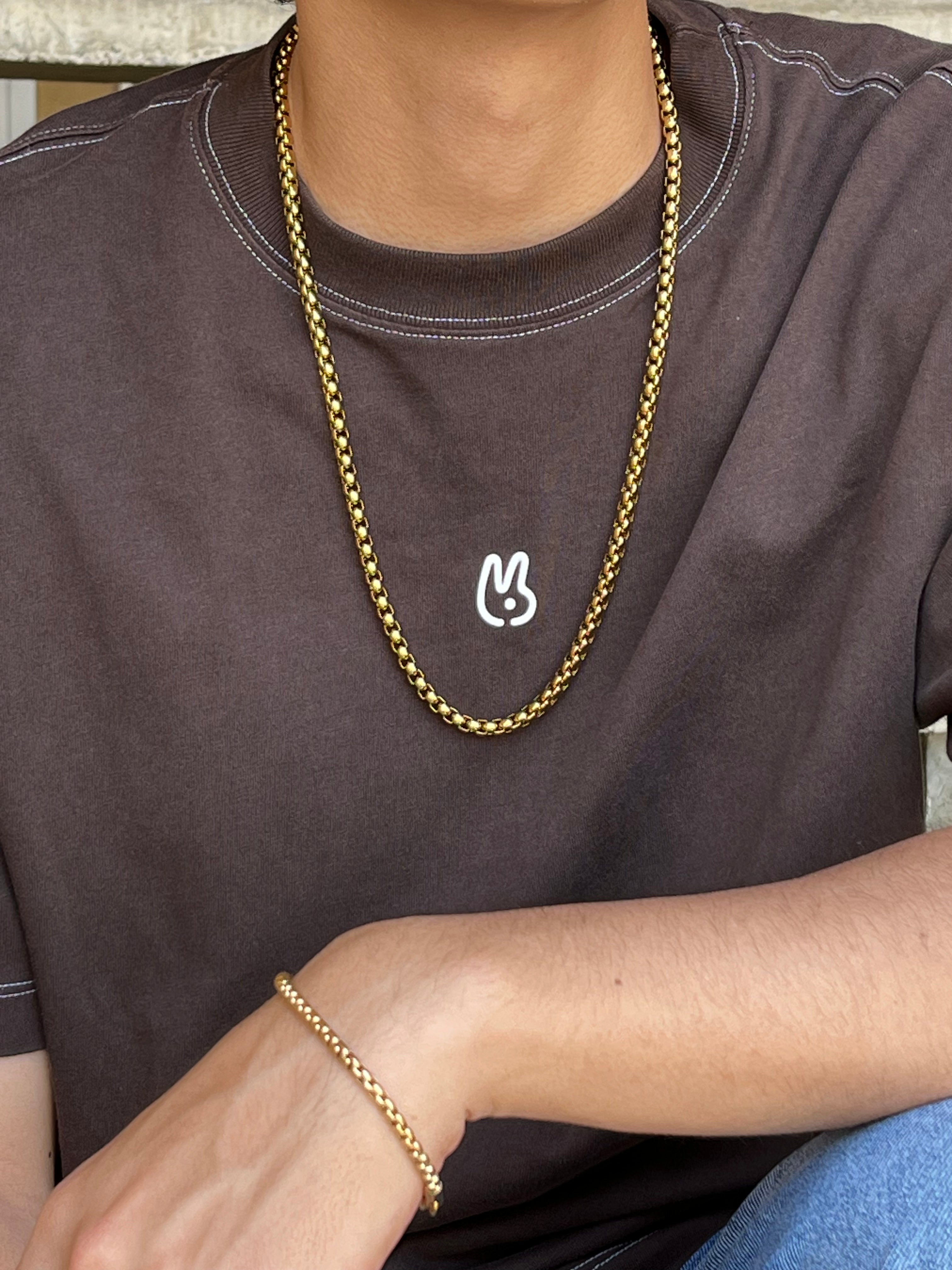 COMBO PREMIUM – Juego Veneciano Hombre Cadena + Pulsera