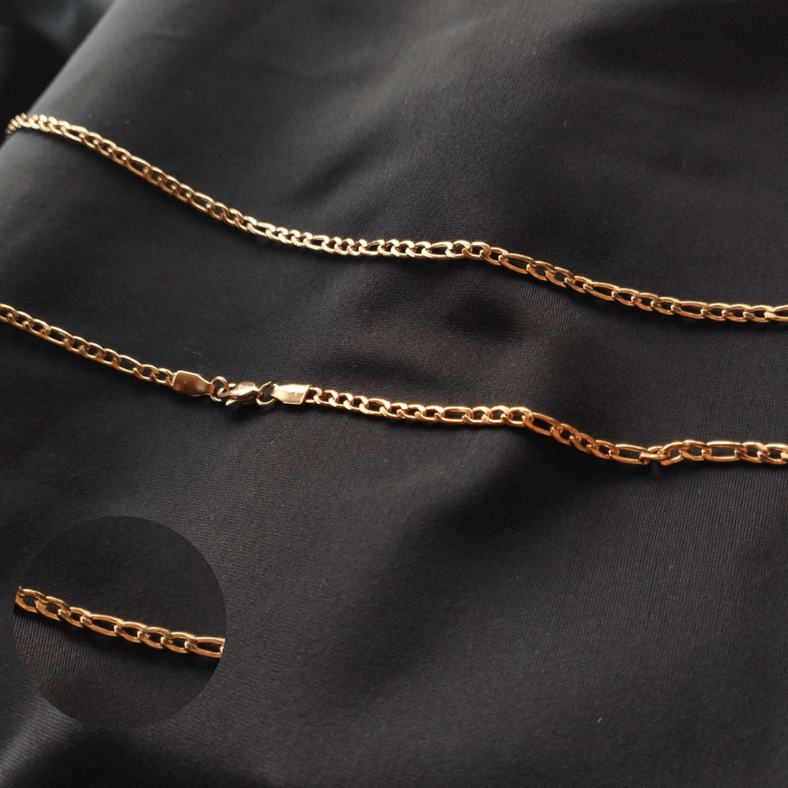 Cadena Cartier 3mm × 60cm – Clásica y Sofisticada