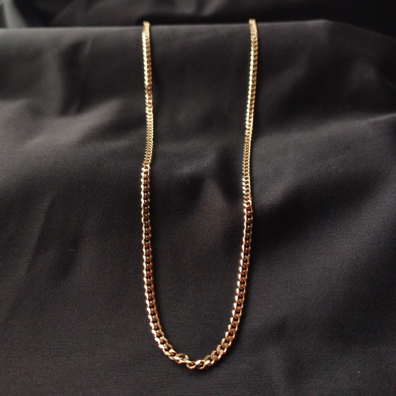 Cadena Cubana para  3mm x 60cm