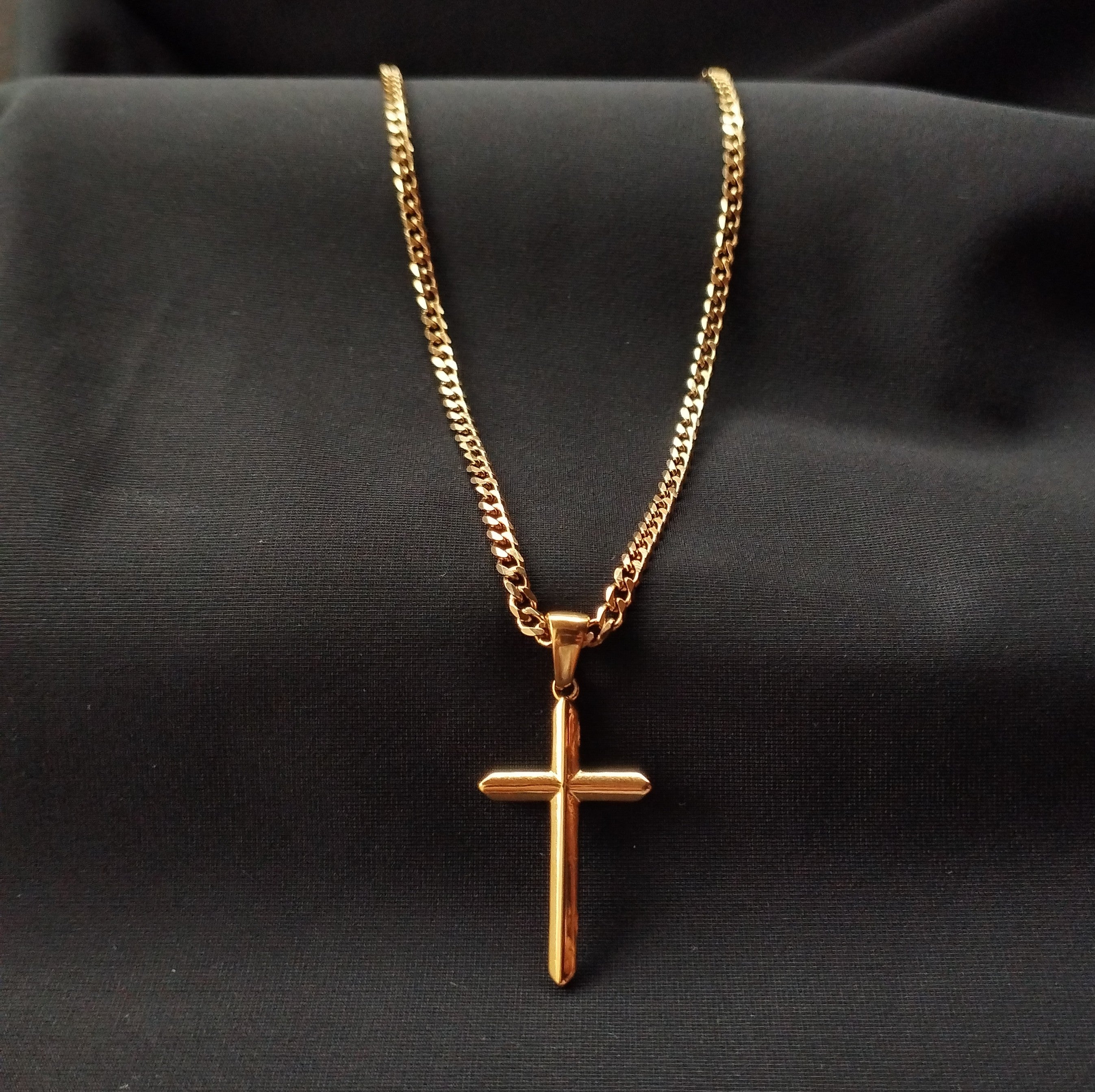 Cadena Cubana 3mm × 60cm – Look Urbano Premium