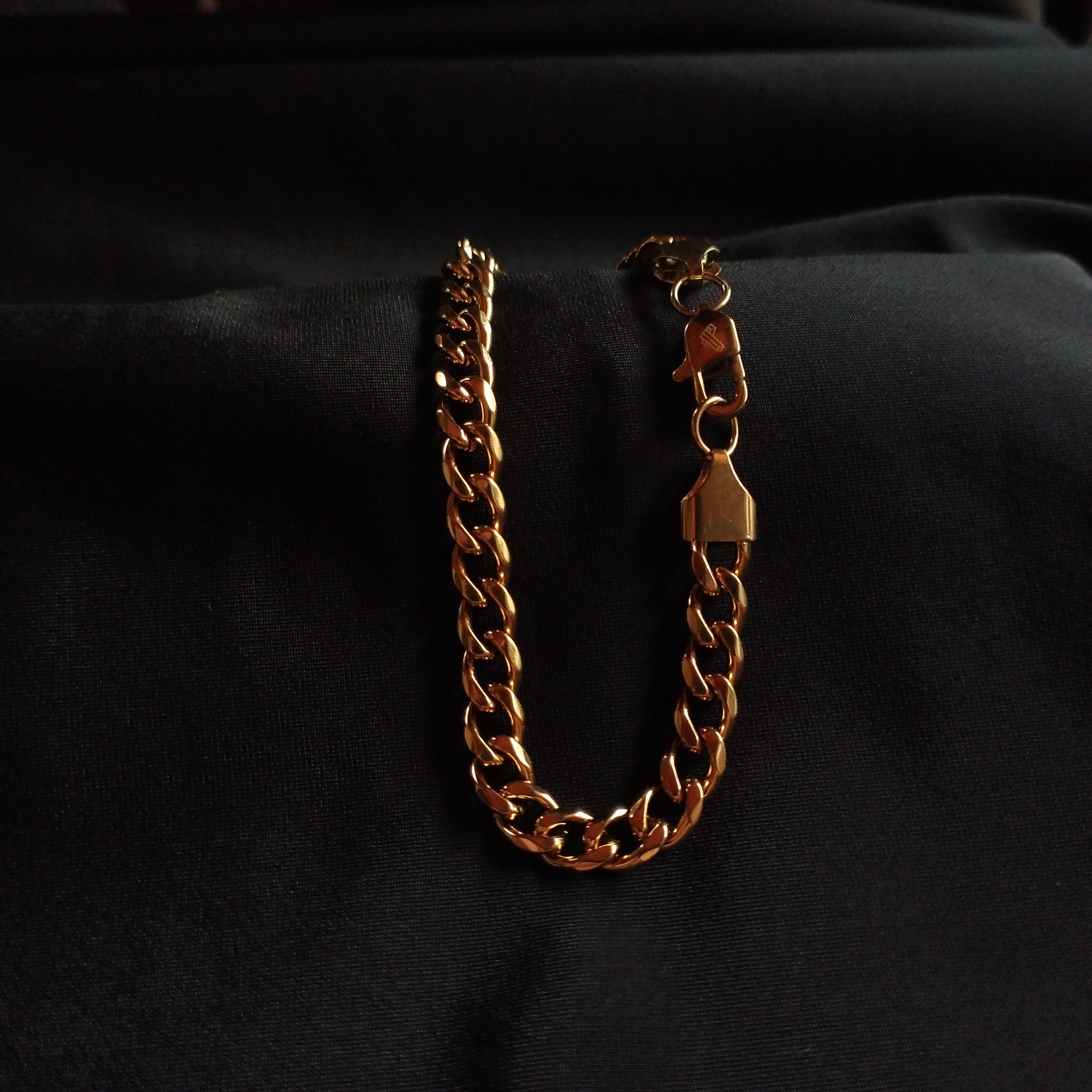 Pulsera Cubana para hombre 6mm x 20cm