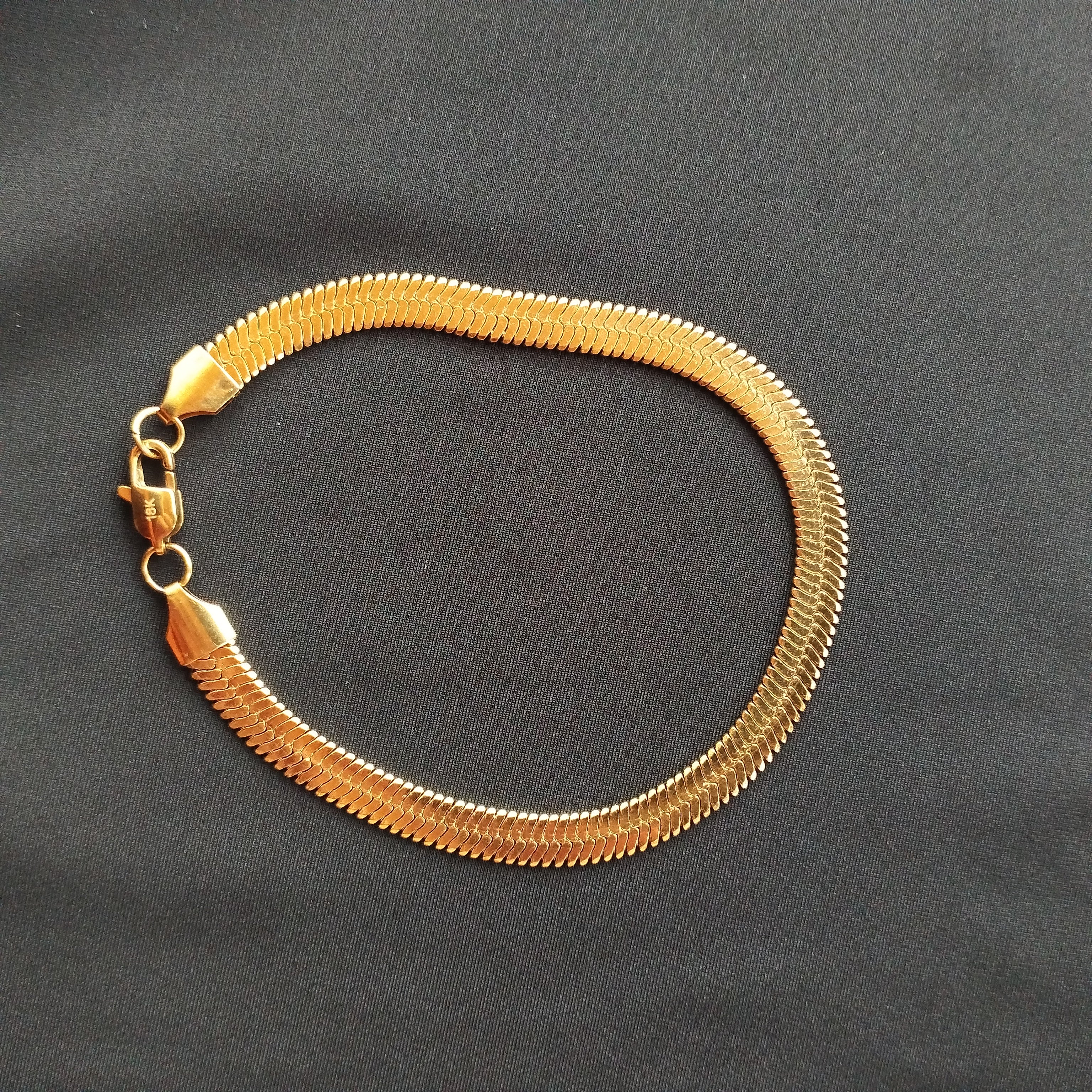 Pulsera Egipcia para hombre 6mm x 20cm